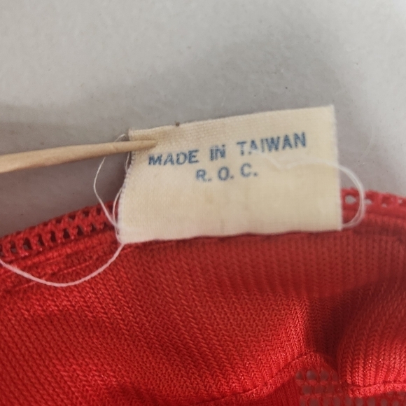 Vintage Dallas Mavis Juniper Transportation Red Snapback Trucker Hat - Picture 9 of 9